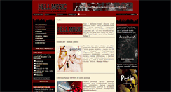 Desktop Screenshot of hell-music.lt