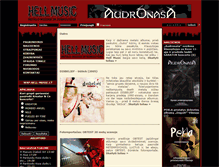 Tablet Screenshot of hell-music.lt